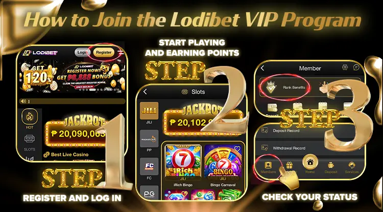 how to join lodibet vip